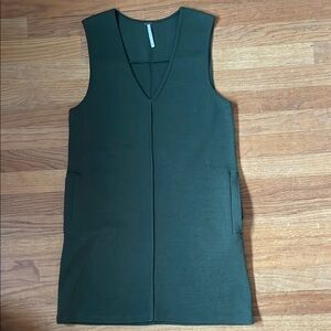 Free People Green Boxy Sleeveless Dress Versatile